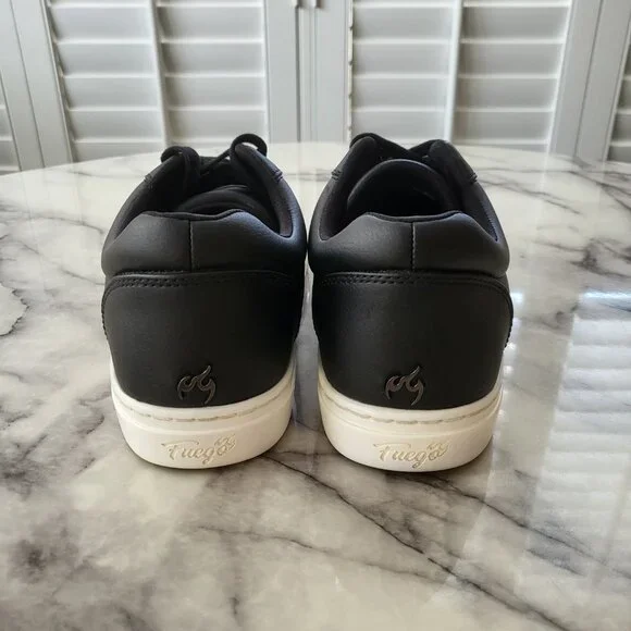 Fuego Dance Sneakers Low Top Black Men's Size 6 / Women's Size 7 - Picture 5 of 7